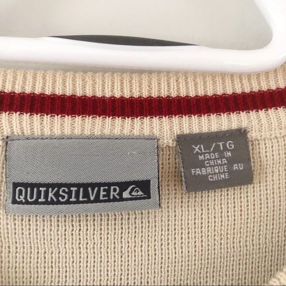 Y2K 90’s Quicksilver Sweater - Picture 4 of 6
